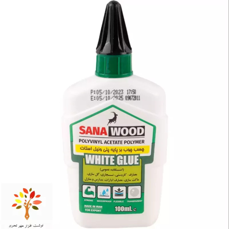 چسب چوب Sana Wood 100ml