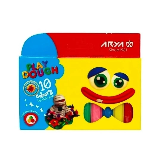 خمیر بازی 10 رنگ آریا 1048 arya