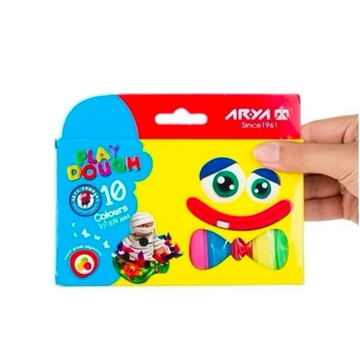 خمیر بازی 10 رنگ آریا 1048 arya