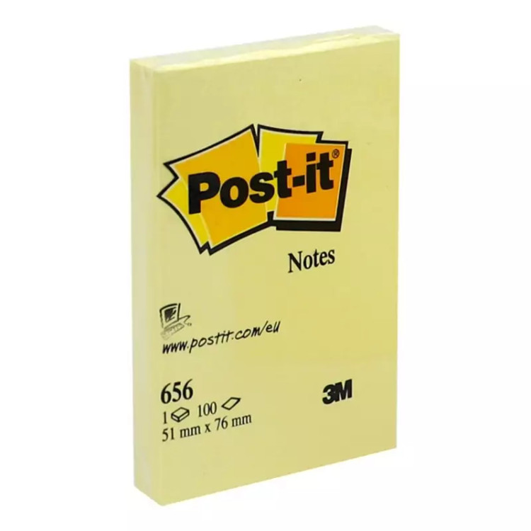 کاغذ یادداشت چسب دار Post-it 5cm 7.6cm بسته 100 برگی