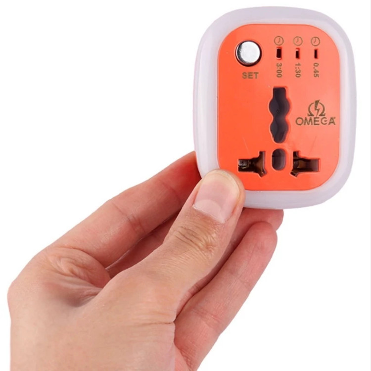تبدیل 3به2 برق تایمر دار Omega M100