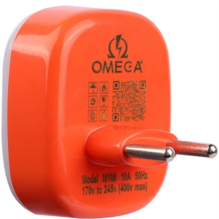 تبدیل 3به2 برق تایمر دار Omega M100