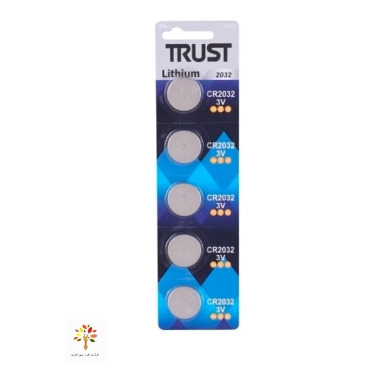 باتری سکه ای لیتیومی Trust مدل CR2032