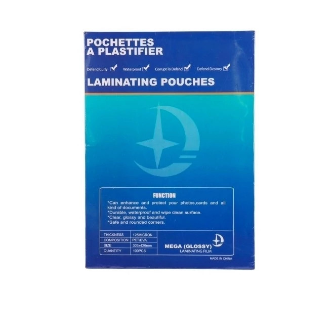 طلق پرس A3 شفاف 125 میکرون Mega 303*426mm بسته 1 عددی