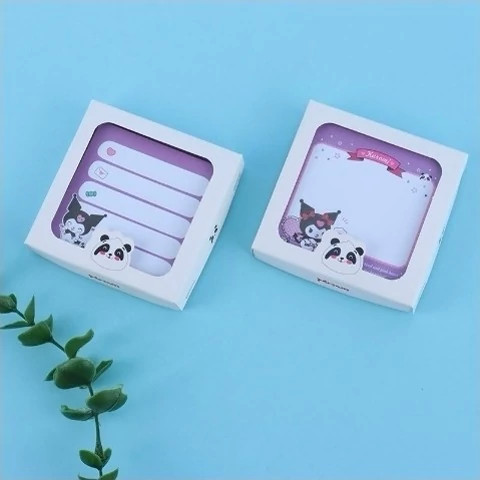 کاغذ یادداشت 100 برگ کرومی پرسام سایز 7 * 7 سانتی متر