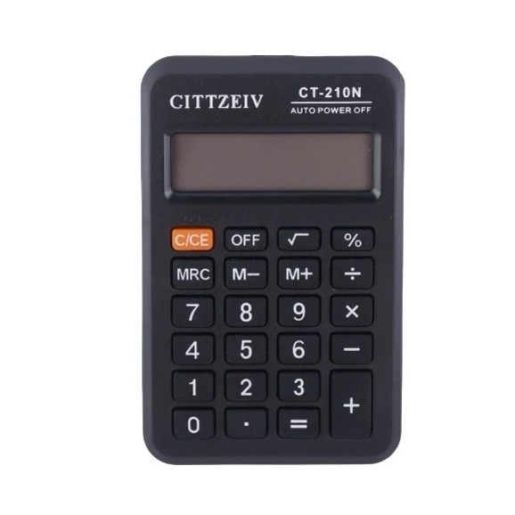 ماشین حساب جیبی Cittzeiv مدل CT-210N