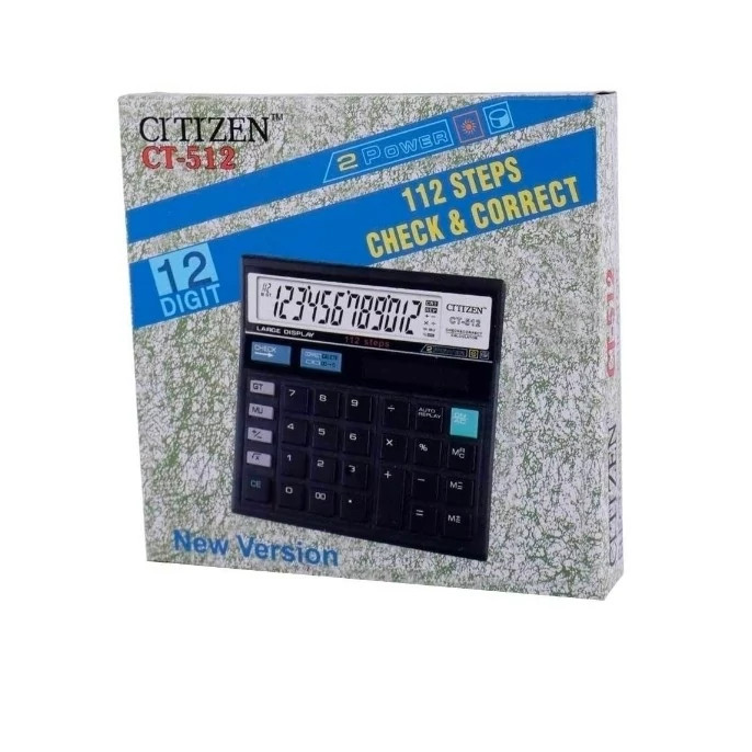 ماشین حساب سیتیزن Citizen CT-512