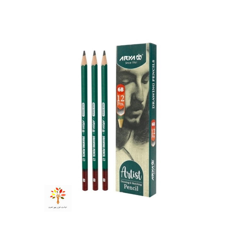 مداد طراحی آریا Arya Artist 3505 6B