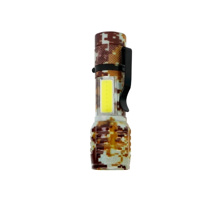 چراغ قوه پلیسی Flashlight CoB+XPE LED چریکی