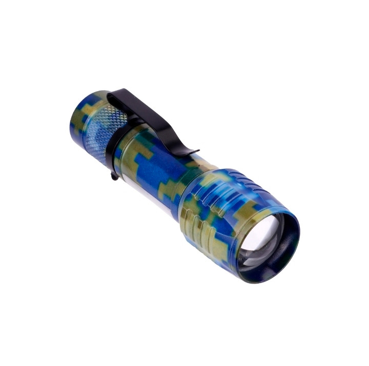 چراغ قوه پلیسی Flashlight CoB+XPE LED چریکی