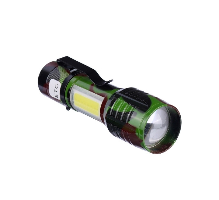چراغ قوه پلیسی Flashlight CoB+XPE LED چریکی