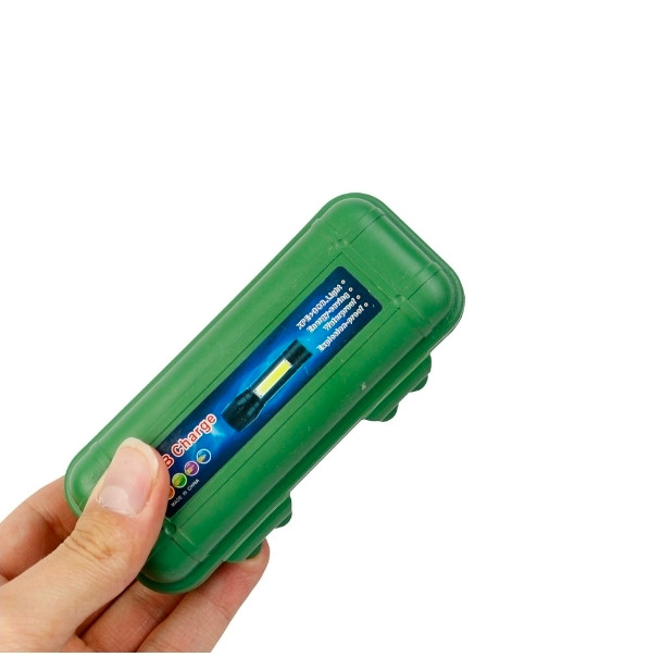 چراغ قوه پلیسی Flashlight CoB+XPE LED چریکی