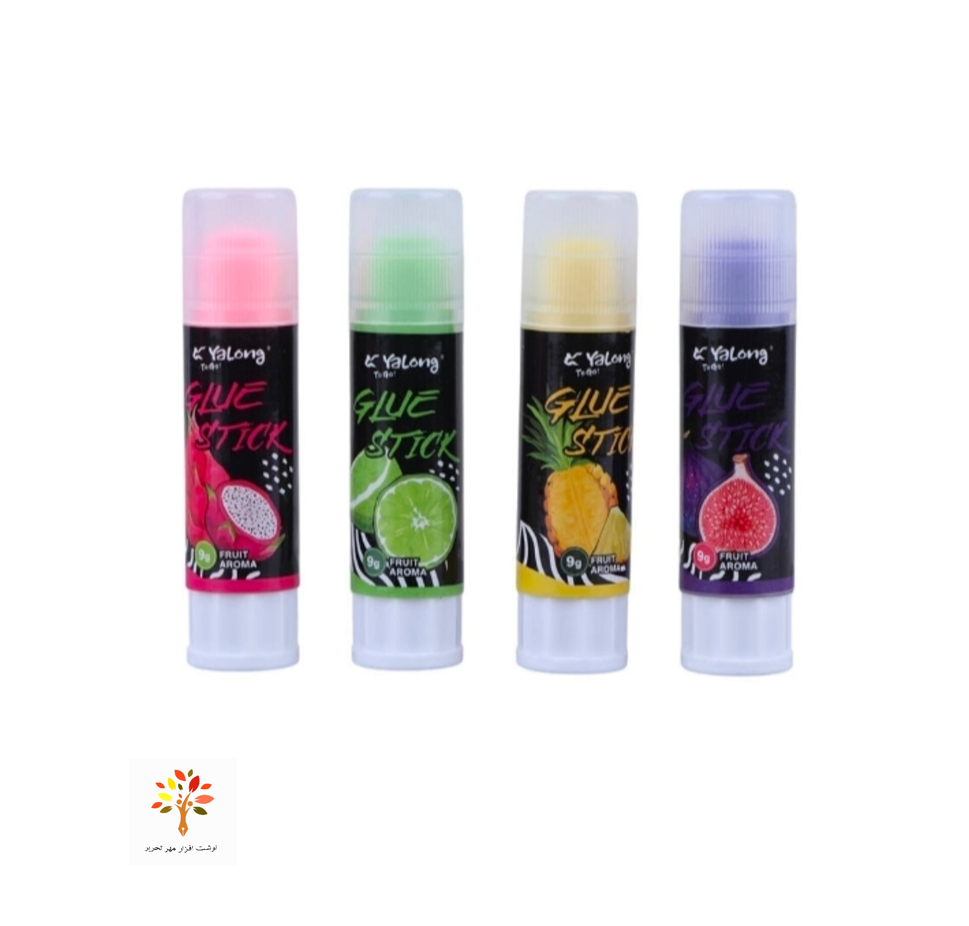 چسب ماتیکی معطر رنگی 9 گرم یالونگ YL242115-9