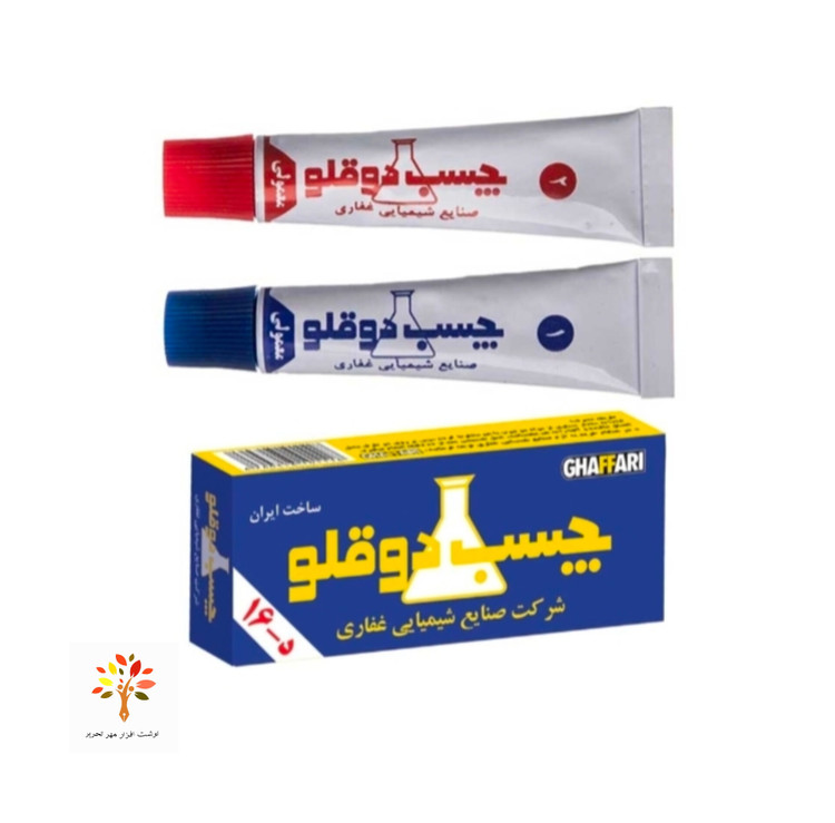 چسب دوقلو 20 گرم غفاری د-16 مات