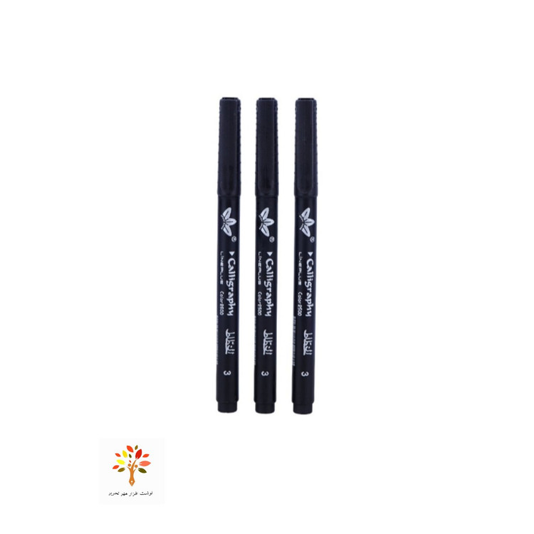قلم خطاطی لاین پلاس Calligraphy Color 2500 سایز 3 میلی متر