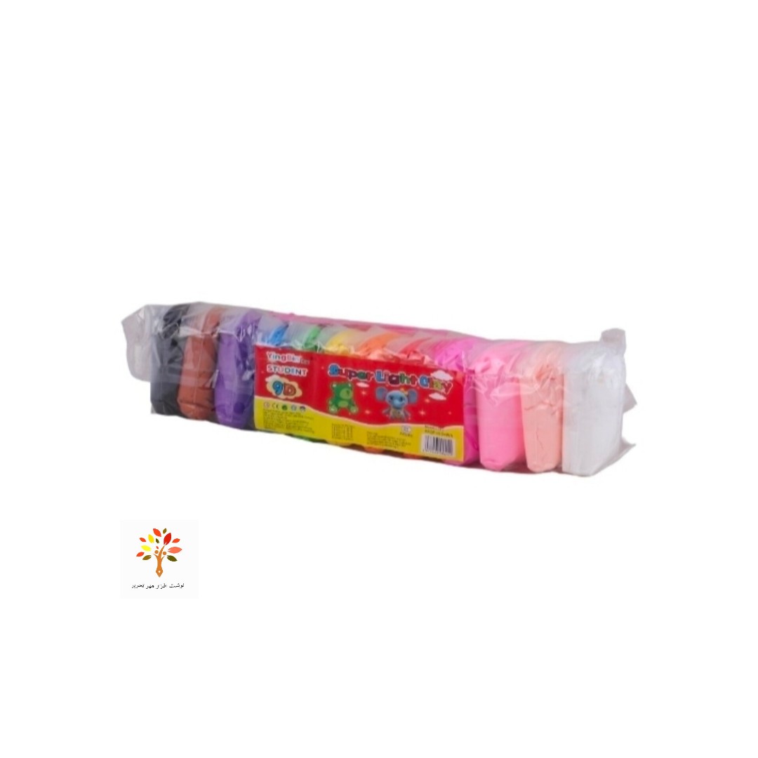 خمیر بازی کلی 12 رنگ بزرگ Ying Bin 1312