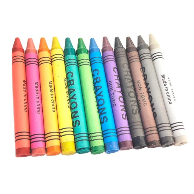 پاستل روغنی 12 رنگ Crayons