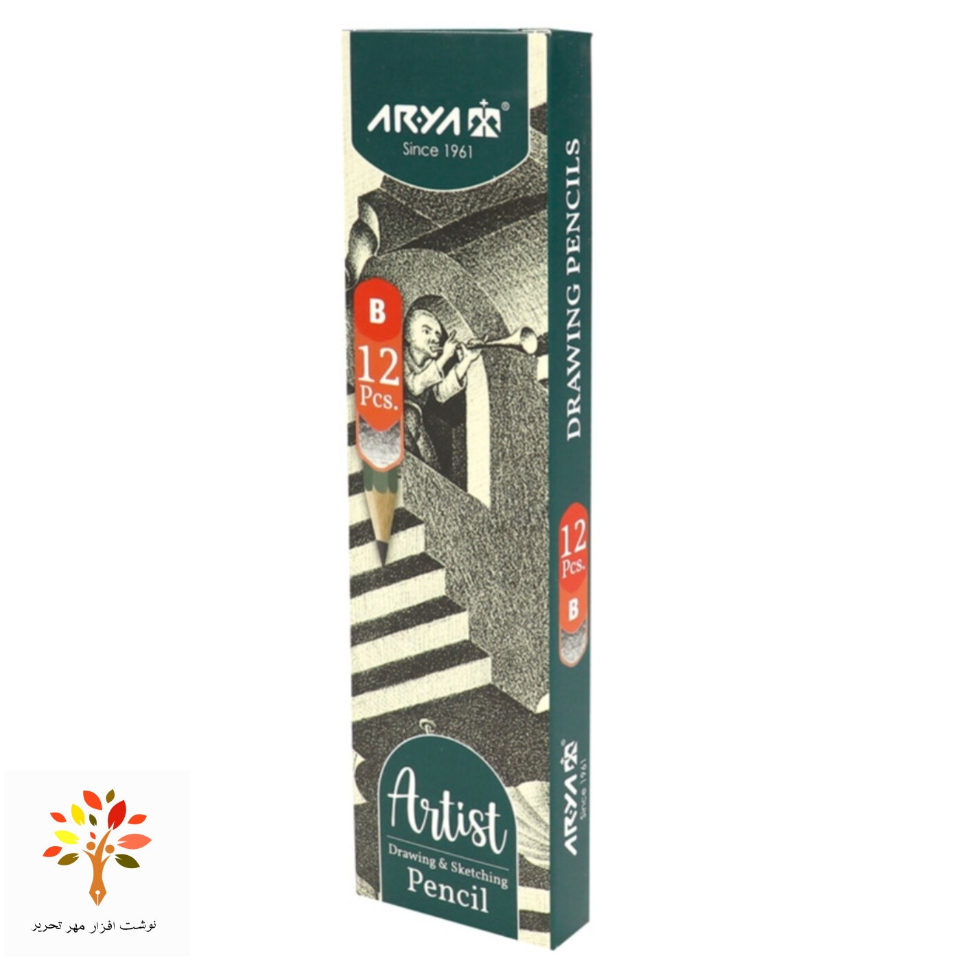 مداد طراحی آریا Arya Artist 3500 1B