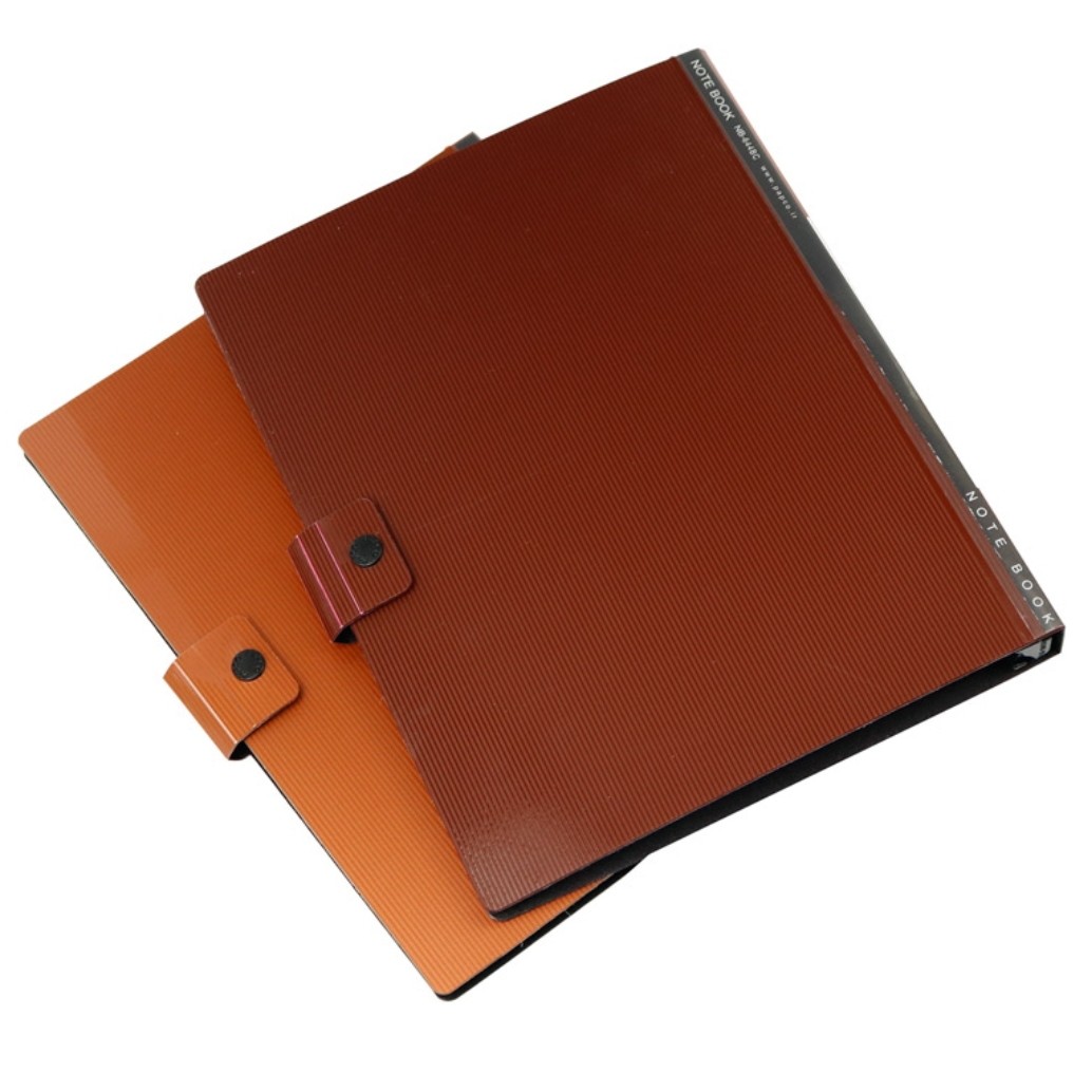 Papco NB-644BC دفتر کلاسوری 100 برگ متالیک دکمه دار پاپکو