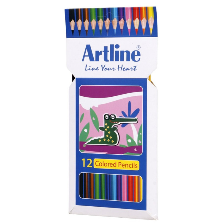 مداد رنگی 12 رنگ آرت لاین Artline
