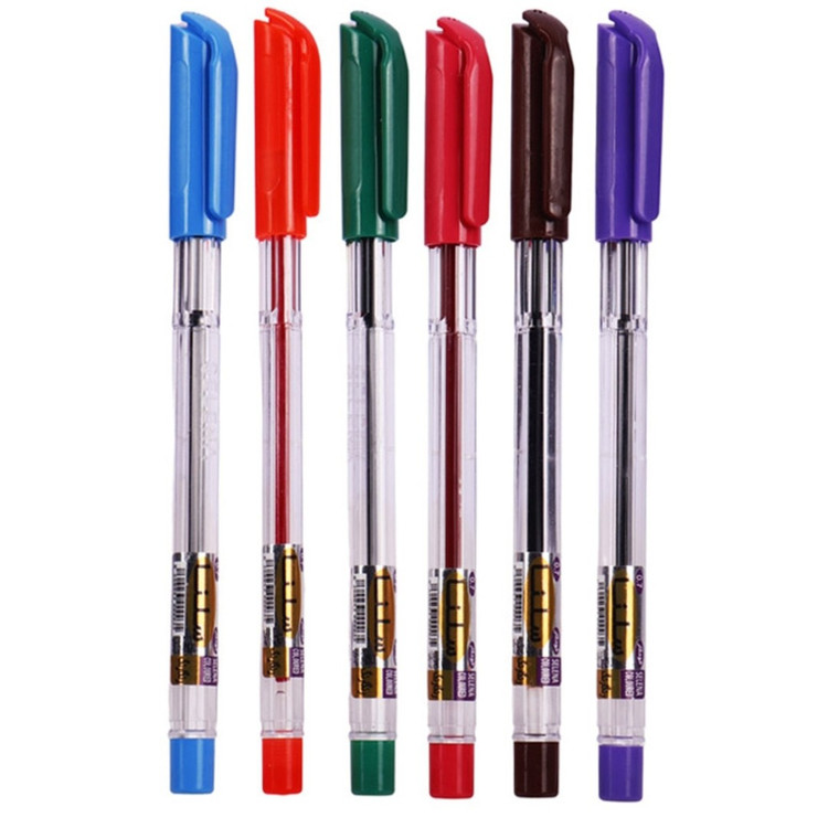 خودکار سلنا رنگی Selena SP120 7mm بسته 6 عددی