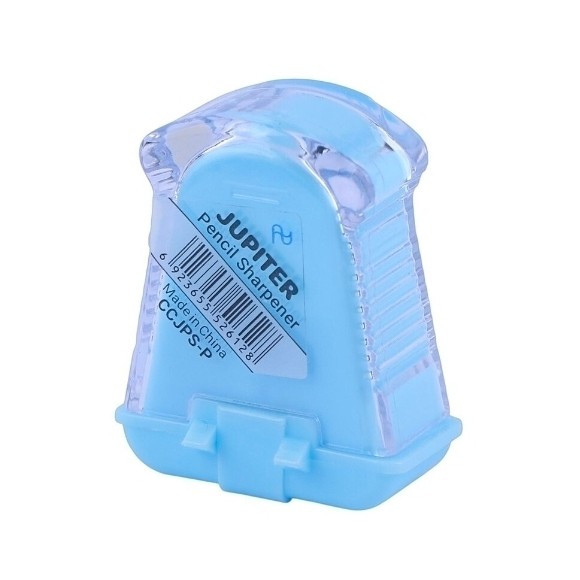 تراش پلاستیکی مخزن دار رنگ پاستلی کریتورز کلاس 2 دهم Jupiter CCJPS-P