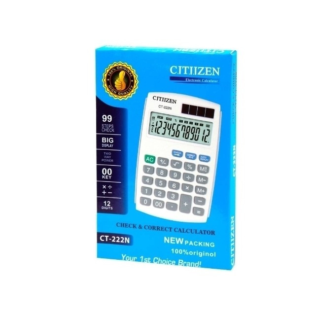 ماشین حساب سیتیزو Citizeiv CT-222N