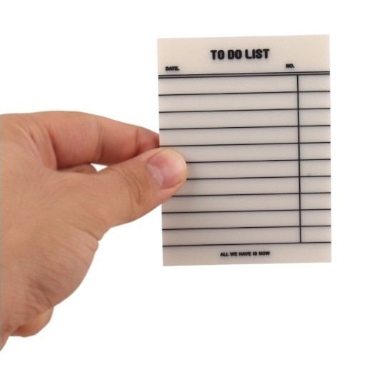 کاغذ یادداشت چسب دار خط دار شفاف Sticky Note 7*9.5cm بسته 50 برگی