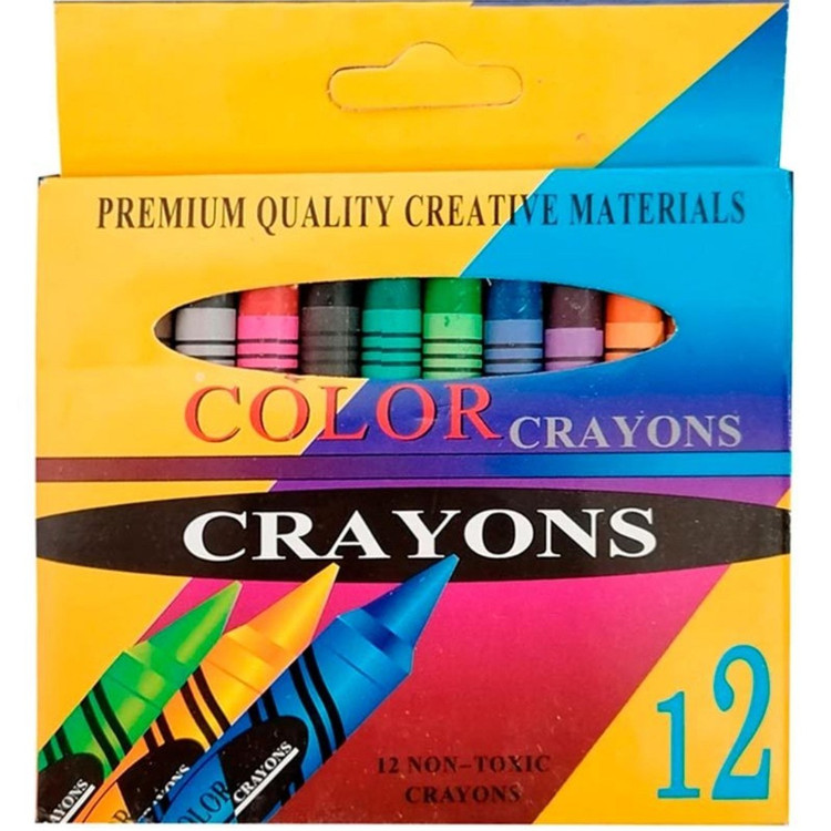 پاستل روغنی 12 رنگ Crayons