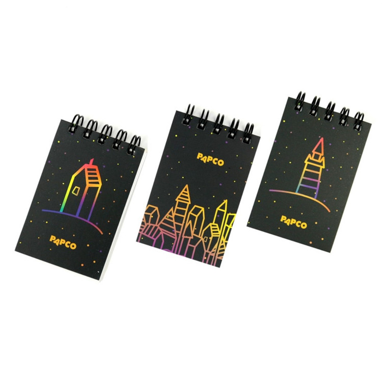 دفترچه یادداشت 80 برگ زمینه روشن پاپکو Papco NB-685
