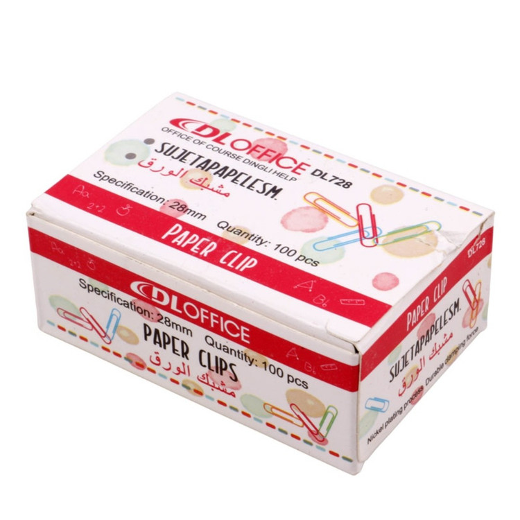 گیره کاغذ Dloffice DL728 بسته 100 عددی
