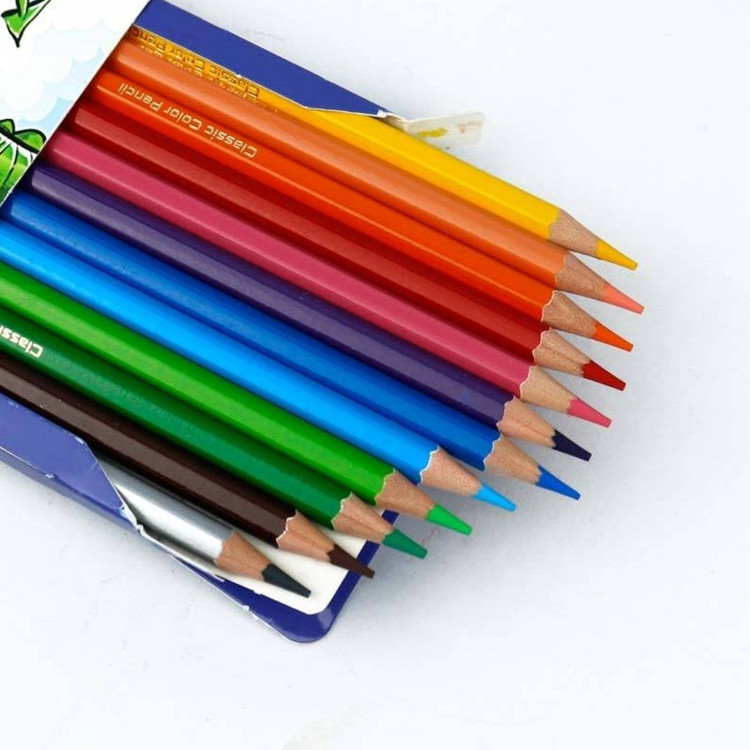 مداد رنگی 12 رنگ سی کلاس C.Class PC4578-12