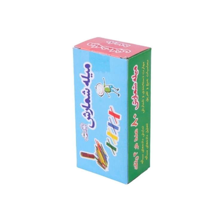 میله شمارش رنگی اعداد ماوا بسته 80 عددی