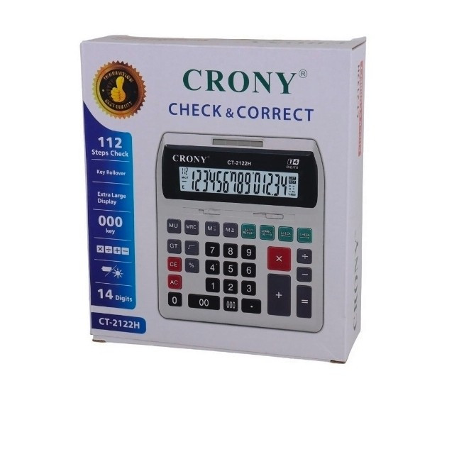 ماشین حساب رومیزی کرونی مدل CT-2122H