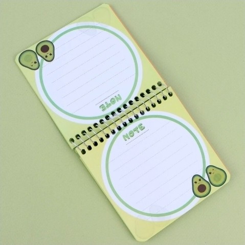 دفترچه یادداشت 80 برگ حاشیه دار پاییزان کد 139 بالا بازشو