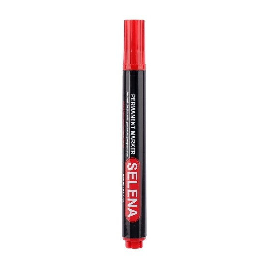 ماژیک معمولی جوهر ثابت سلنا نوک تخت Selena SP125