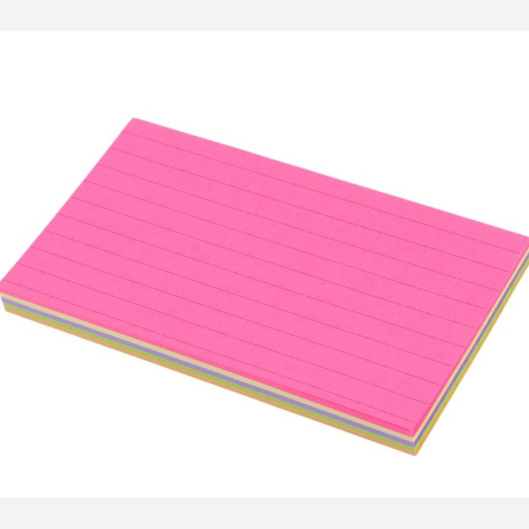 کاغذ یادداشت چسب دار رنگی Sam Stick Note 12.5*7.5cm بسته 100 برگی