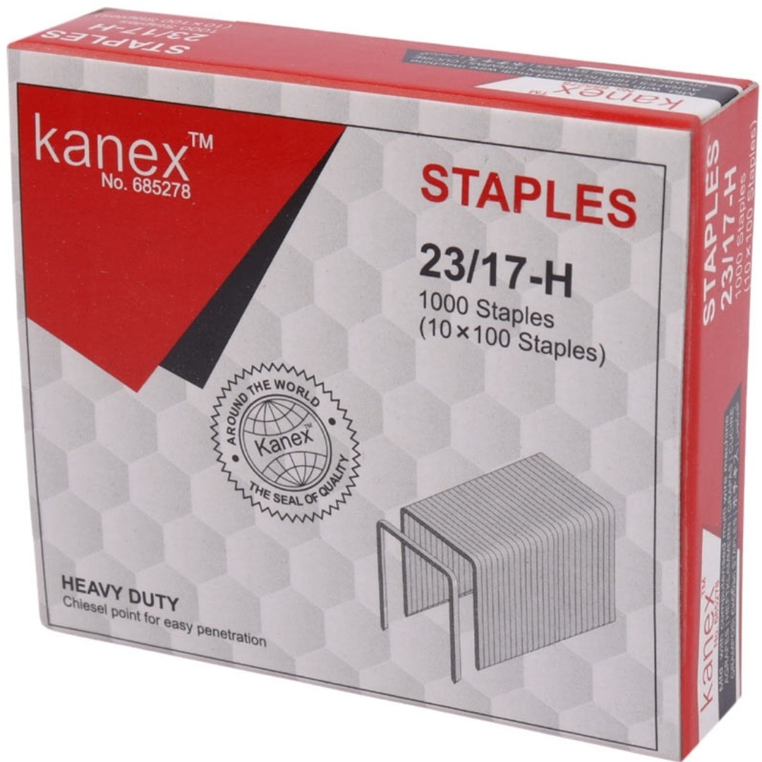سوزن منگنه کانکس Kanex 685278 سایز 23.17 بسته 1000 عددی