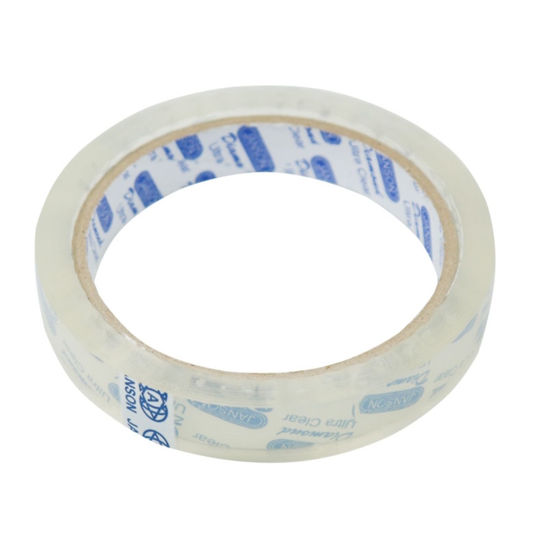 چسب شیشه ای Janson 1.7cm چسب کتابی شیشه ای جانسون عرض 1.7 سانتی متر