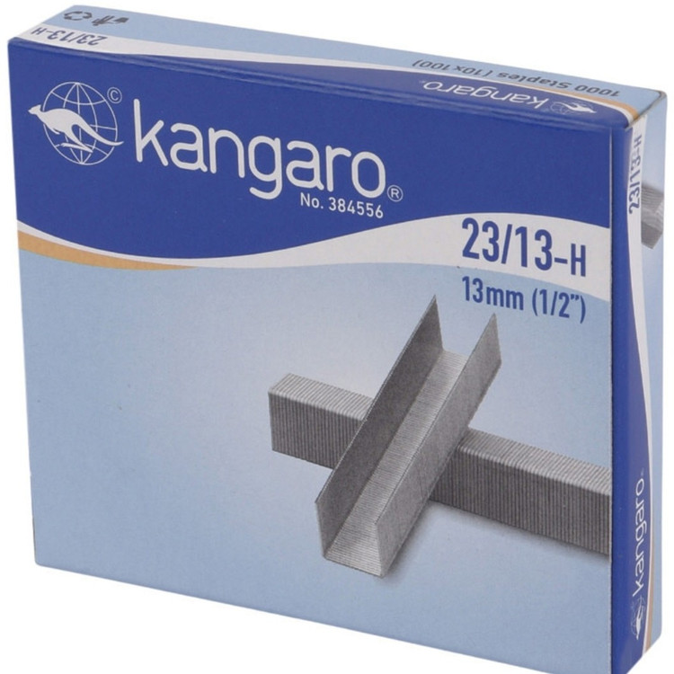 سوزن منگنه کانگرو Kangaro 384556 سایز 23.13 بسته 1000 عددی