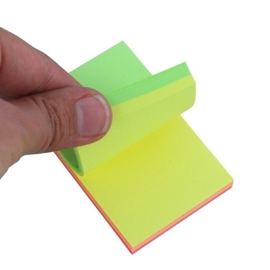 کاغذ یادداشت ساده و خط دار چسب دار Xing Li S1-2 7.6*5.1cm بسته 100 برگی