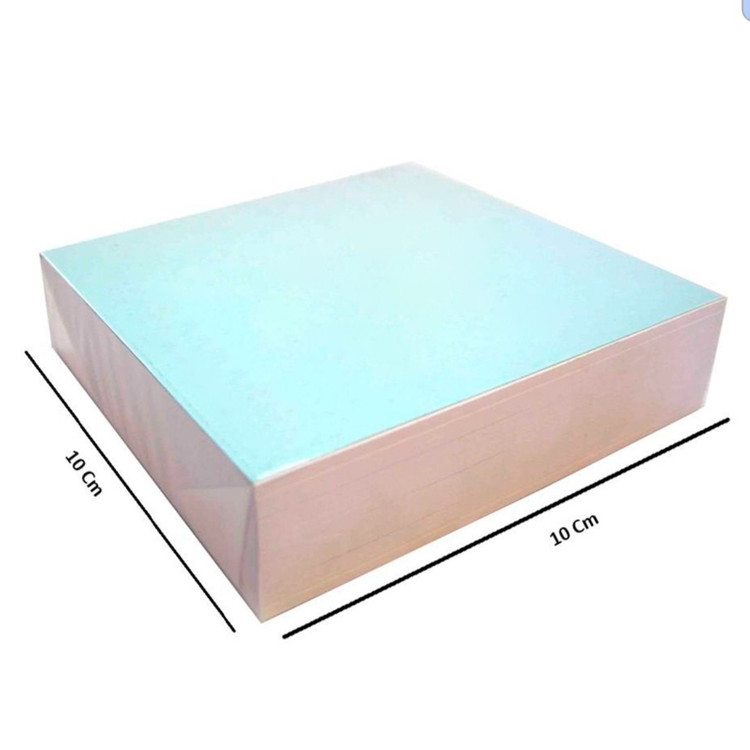 کاغذ یادداشت ساده 10x10cm بسته 400 برگی