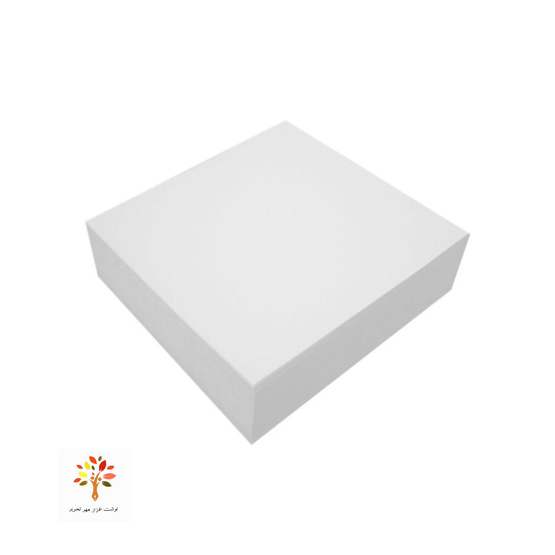 کاغذ یادداشت ساده 10x10cm بسته 400 برگی